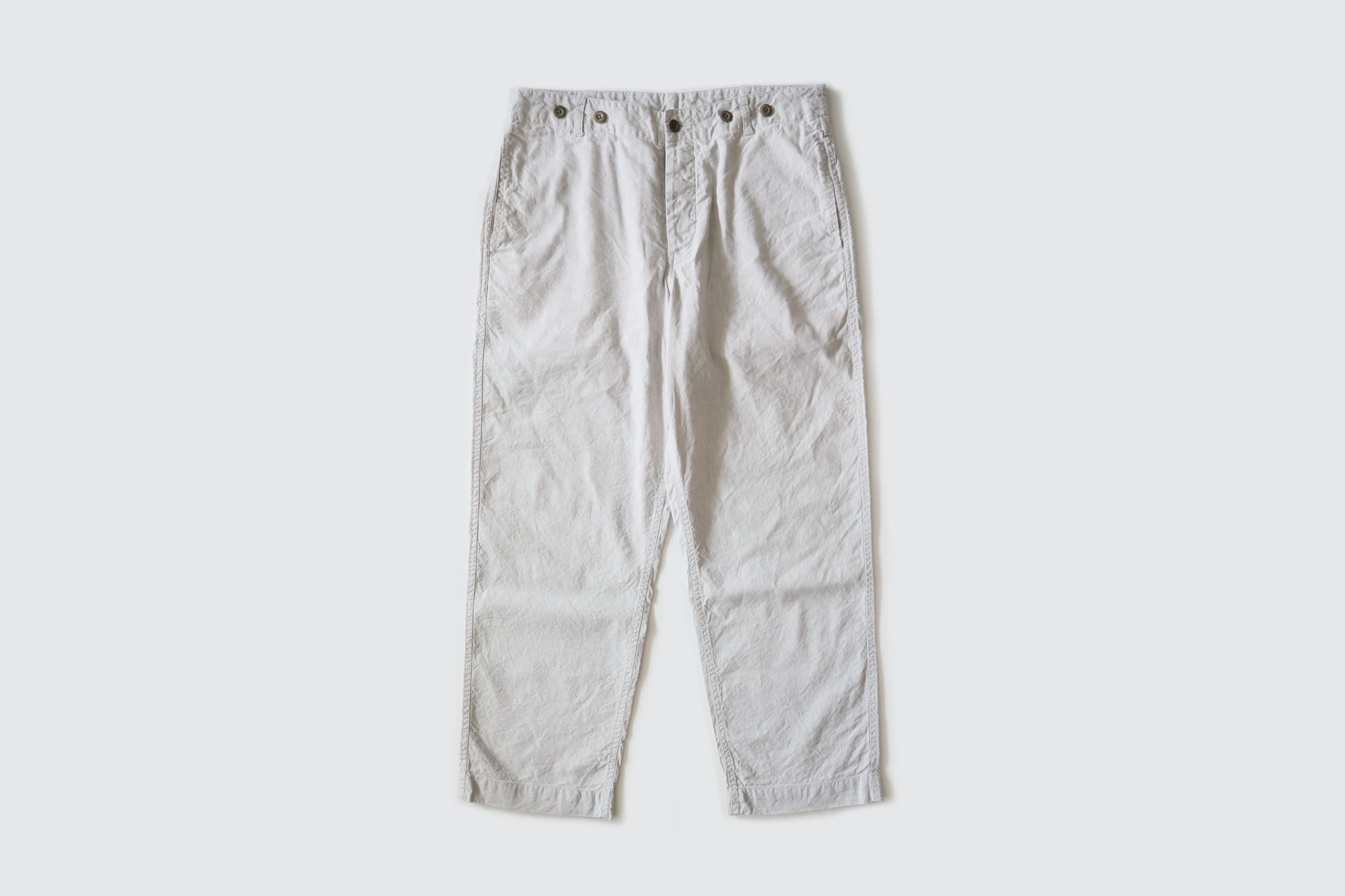 MHL.  Cotton linen work pants